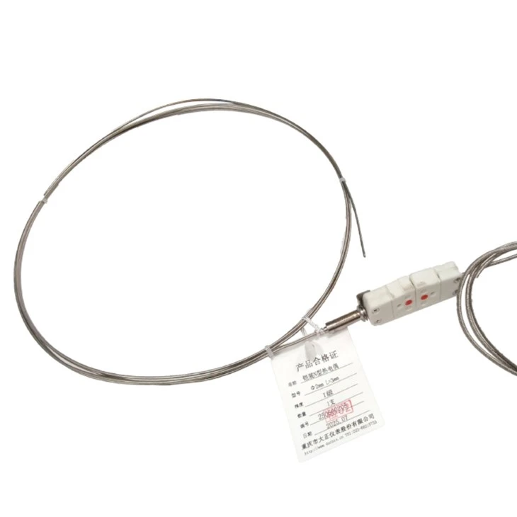 N Type Thermocouple With Inconel600 Shealth factory
